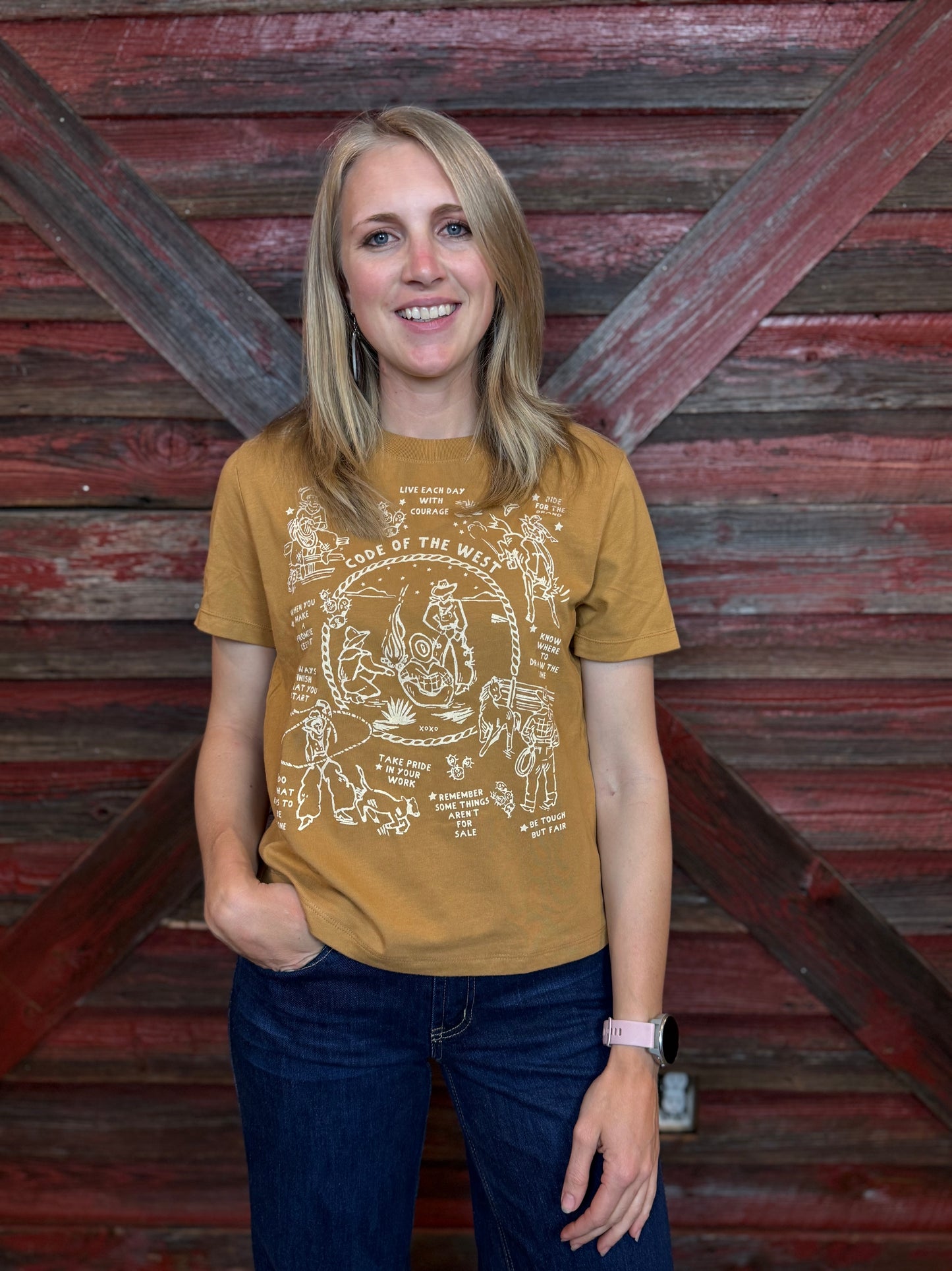 Code of the West Tee