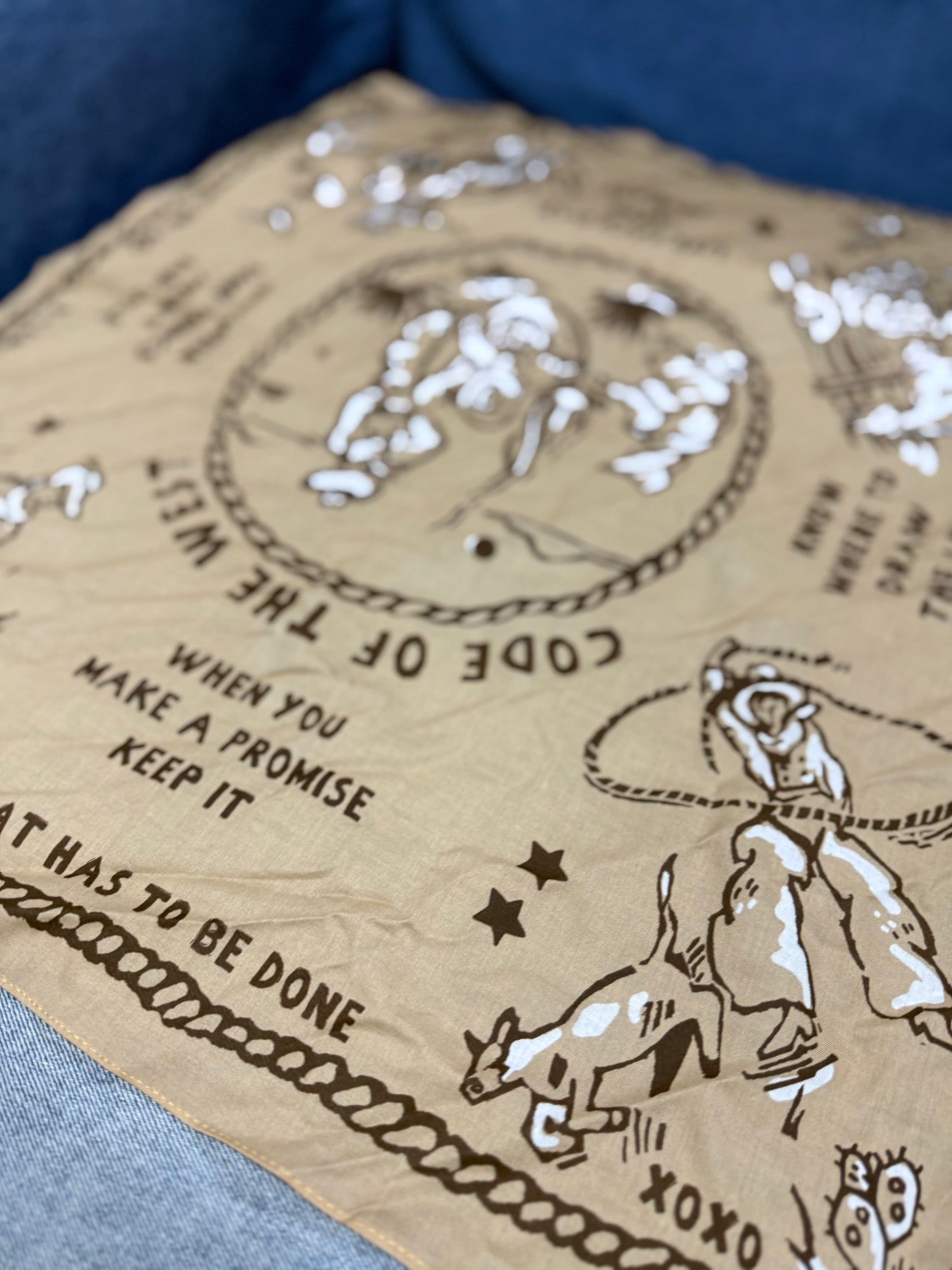Code of the West Bandana