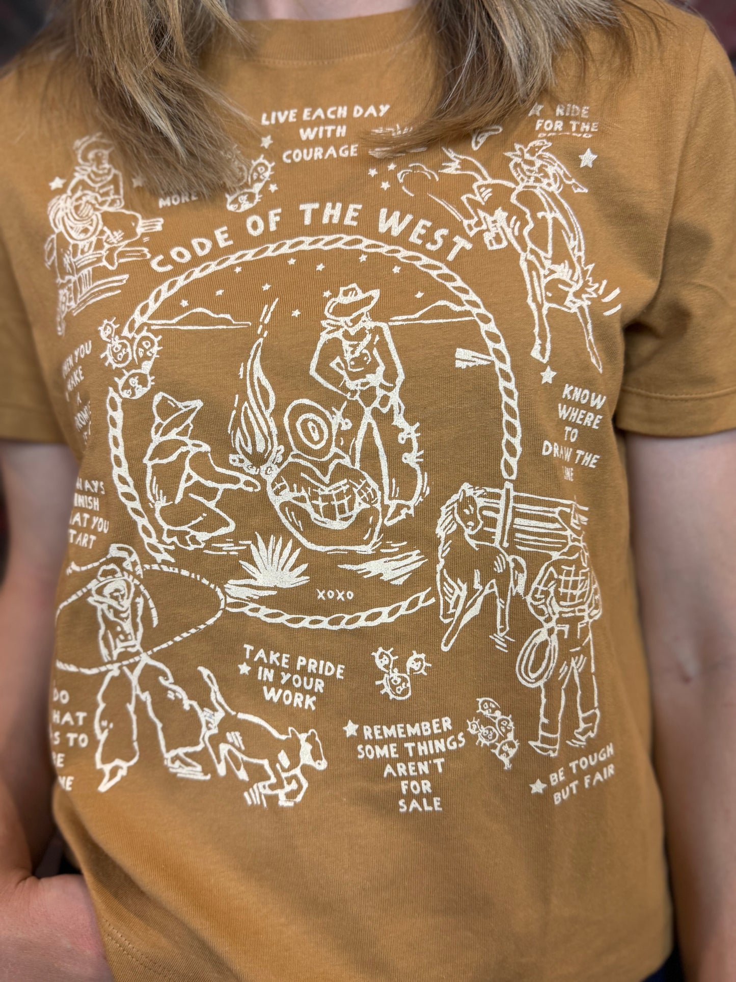 Code of the West Tee