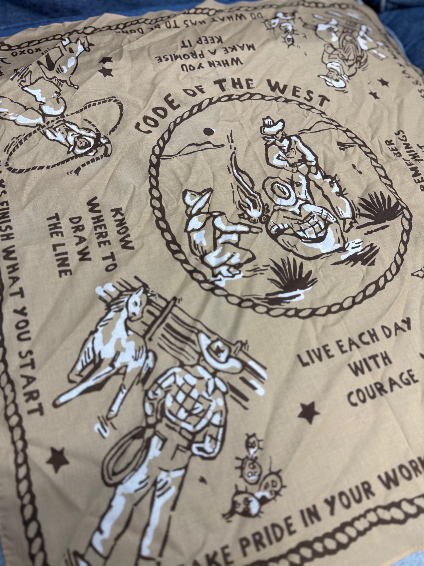 Code of the West Bandana