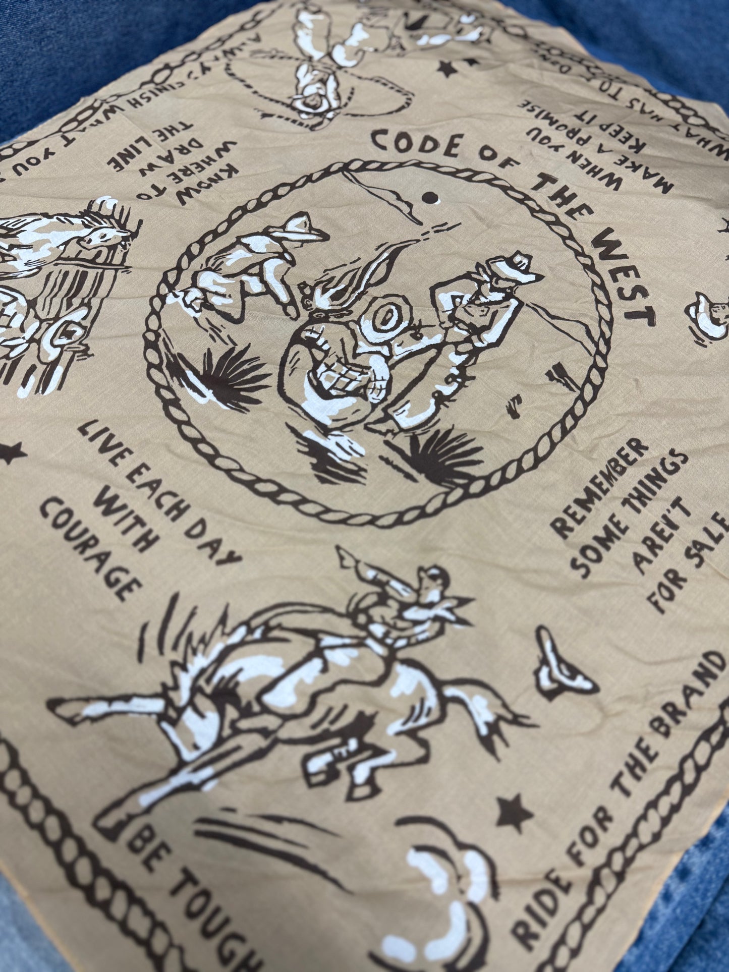 Code of the West Bandana