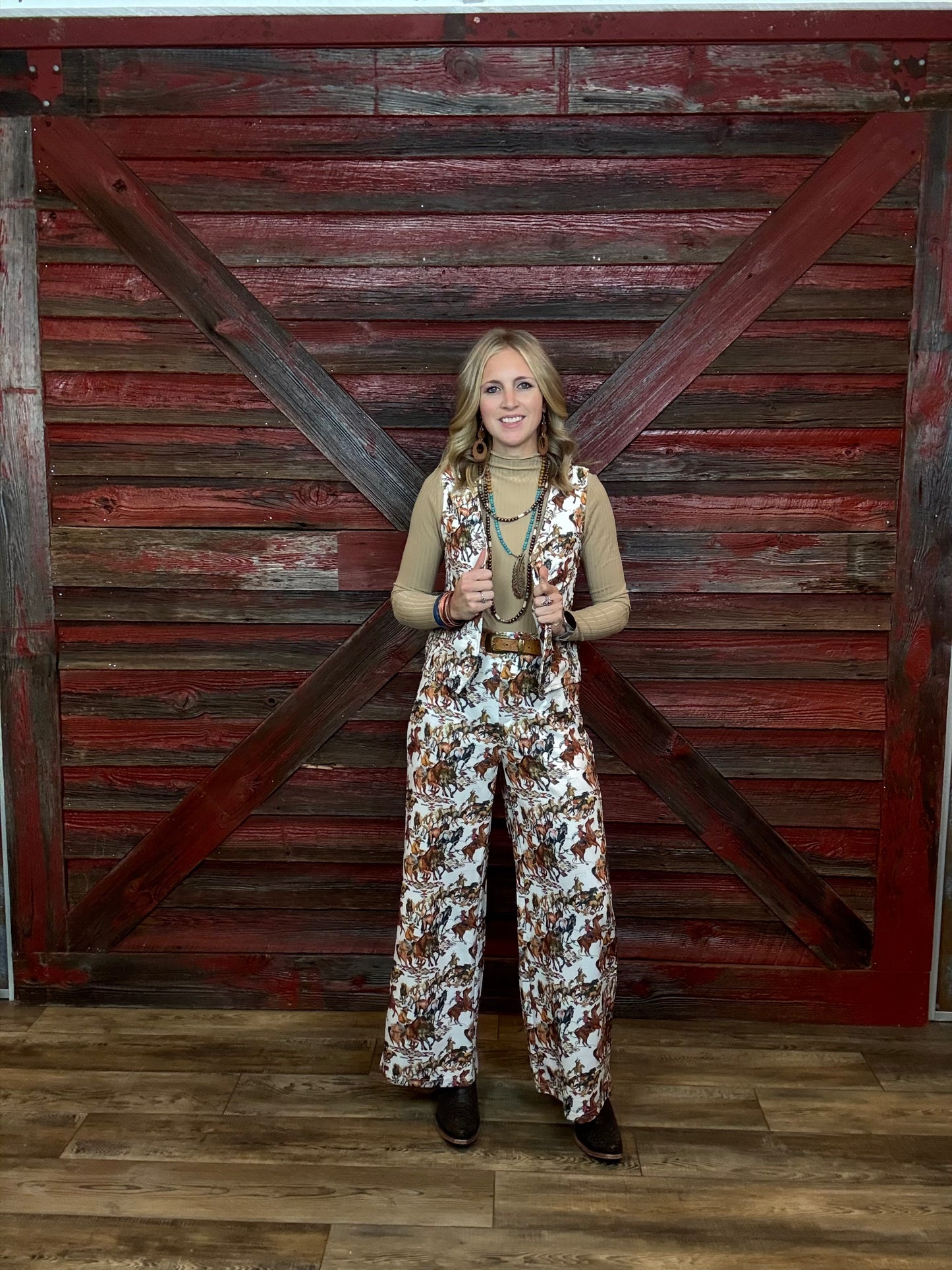 Buckaroo Wide Leg Pants